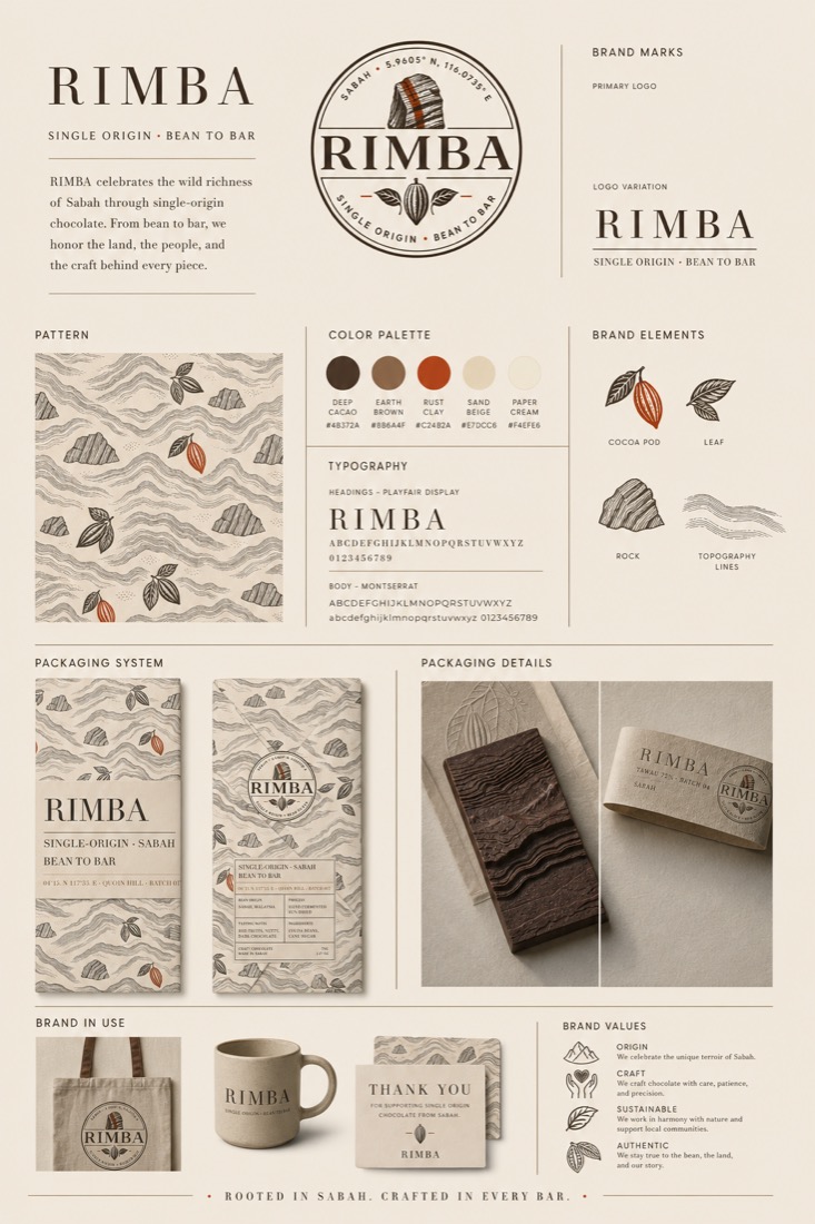 Rimba brand identity system